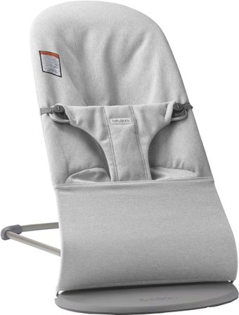 Шезлонг BabyBjorn Bliss Woven melange 0060.29 (light grey)