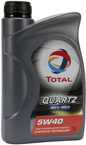 Моторное масло Total Ineo MC3 5W-40 1л