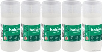 Набор свечей Bolsius Ритуальные масляные rp15 1.5 дня горения (белый)