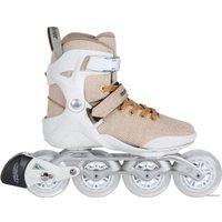 Роликовые коньки Powerslide Phuzion RFC 90 940682 (р. 40, белый/бежевый)