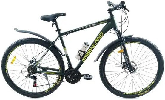 

Велосипед Greenland Action 27.5 р.19 2025 (зеленый/желтый)