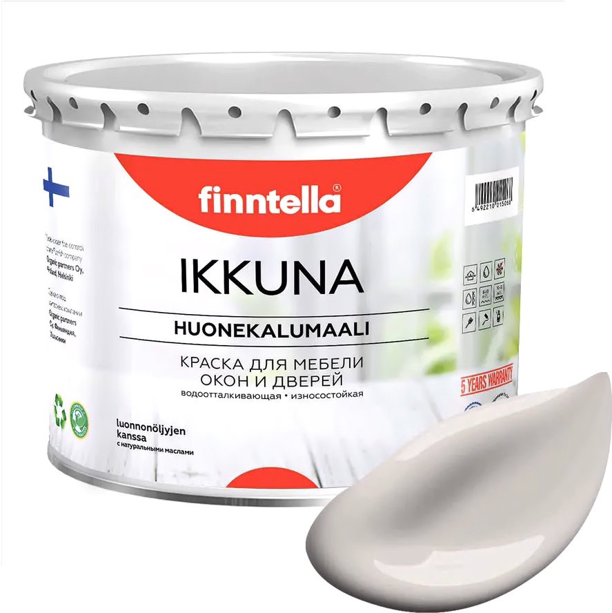 

Краска Finntella Ikkuna Vuoret F-34-1-3-FL076 2.7 л (теплый серо-коричневый)