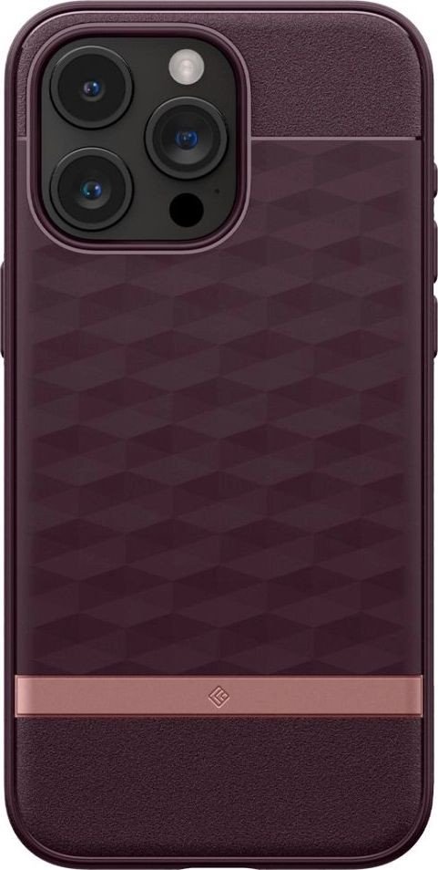 

Чехол для телефона Spigen Parallax Mag для iPhone 15 Pro Max ACS06616 (бордовый)