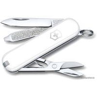 Нож-брелок Victorinox Classic Falling Snow 0.6223.7G (белый)