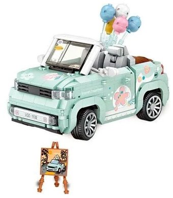 Конструктор LOZ Мини-кабриолет с шариками 1132_MK