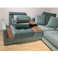 П-образный диван Треви Гранд (зеленый)