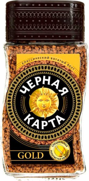 Кофе Черная Карта Gold 11187 95 г