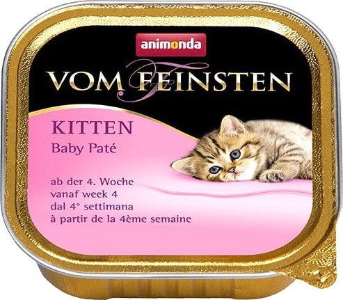 

Консервированный корм для кошек Animonda Vom Feinsten Kitten Baby Pate 0.1 кг