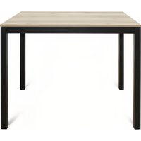 Кухонный стол Древпром М169 Симпл 2 ДП1-03-16 110x68 (делано/черный)