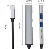 USB-хаб KS-IS KS-748