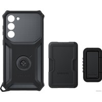 Чехол для телефона Samsung Rugged Gadget Case S23+ (титан)