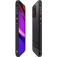 Чехол для телефона Spigen Rugged Armor (MagFit) для iPhone 15 Pro Max ACS06561 (черный)