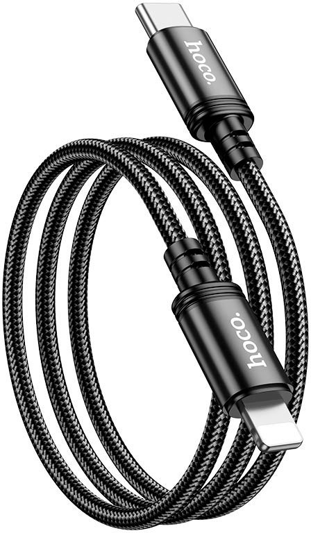 

Кабель Hoco X89 USB Type-C - Lightning (1 м, черный)
