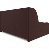Диван Мебель-АРС Аккордеон Барон №6 ППУ 155x200 (велюр шоколад HB-178/16)
