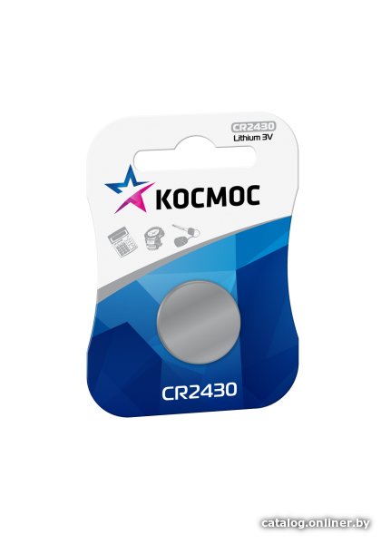 Батарейка КОСМОС CR2430