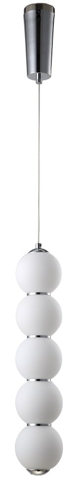 

Подвесная люстра Crystal Lux Desi SP5 Chrome/White