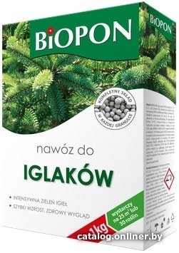 Удобрение Bros Биопон для хвойных растений 1 кг