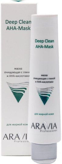 

Aravia Маска для лица очищающая с глиной и АНА-кислотами 100 мл