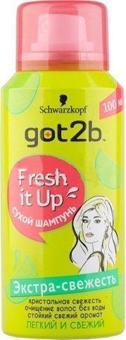 Сухой шампунь Schwarzkopf Got2B Fresh it Up Экстра-свежесть Легкий и свежий 100 мл