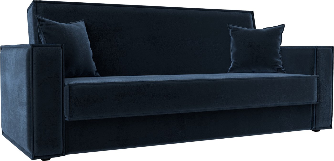 

Диван Лига диванов Куба 127456 (велюр Tower 13 синий)