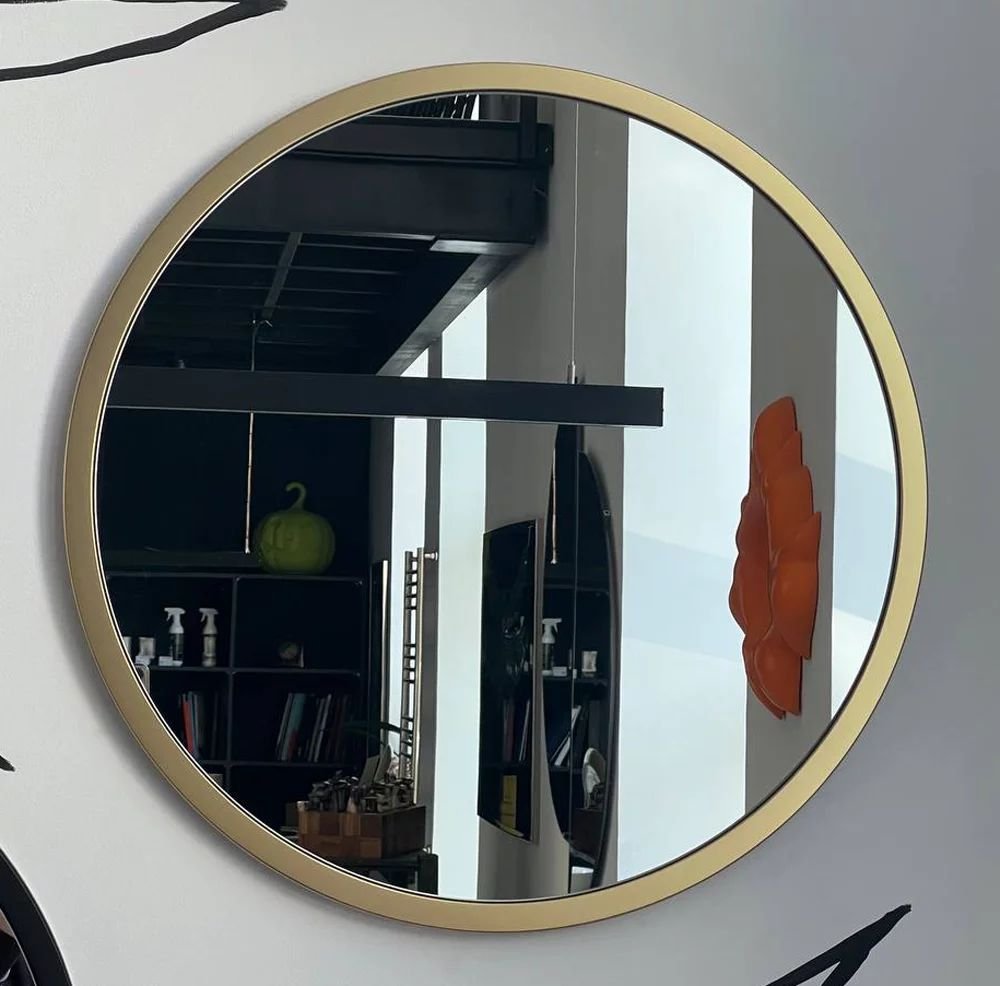 

Vela Зеркало Vela Лофт 90 круг золото матовое ZK88457