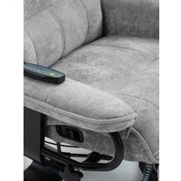 Массажное кресло Calviano 23 (серый плюш)