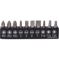 Набор трещотка с головками и битами Rexant 12-6070 (17 предметов)