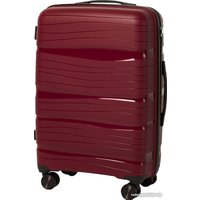 Чемодан-спиннер Pride PP9802 (S, бургунди)