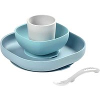 Набор детской посуды Beaba Coffret Repas Silic 913472