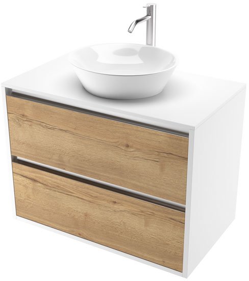 

ЗОВ Тумба под умывальник Парма 80 P80LWP0MHMC1A-LDSPW (белый/галифакс)