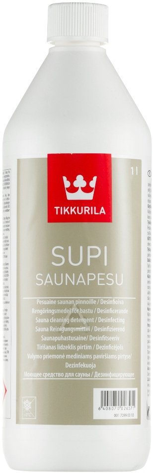 

Отбеливатель древесины Tikkurila Supi Saunapesu 1 л