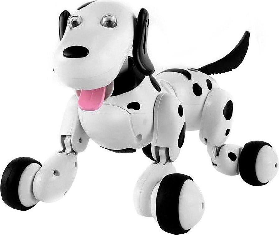 

Интерактивная игрушка Happycow Smart Dog 777-338 (белый/черный)