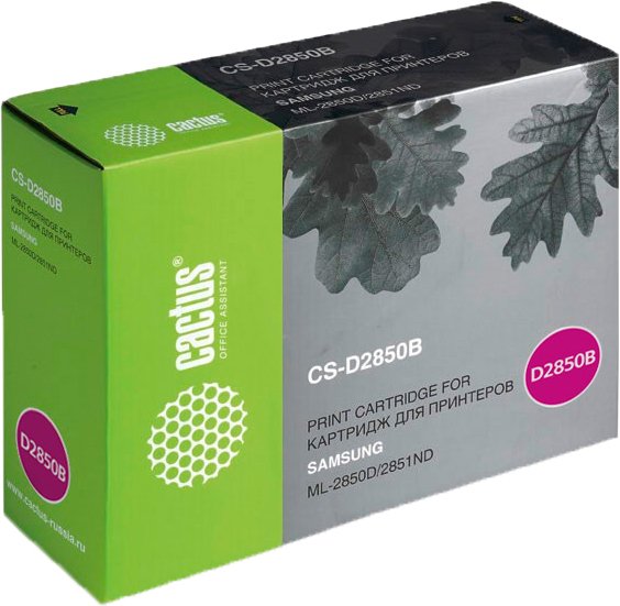 

Картридж CACTUS CS-D2850B (аналог Samsung ML-D2850B)