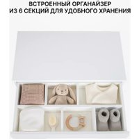 Детский комод Rant Indy Pro 800/4 (cloud white)