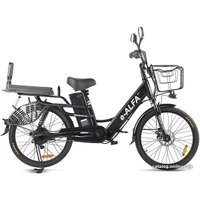Электровелосипед Eltreco Green City E-Alfa Lux 2021 (черный)