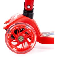 Двухколесный детский самокат Полесье Со складной ручкой 0072C-V1(К) (красный)