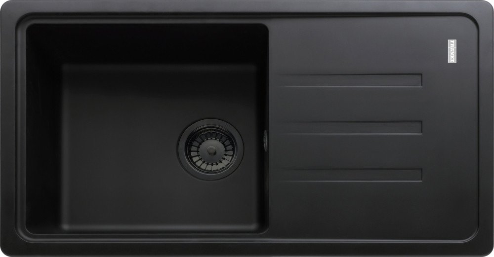 Кухонная мойка Franke Bliss BSG 611-78 114.0693.559 (матовый черный)