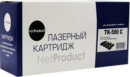 

Картридж NetProduct N-TK-580C (аналог Kyocera TK-580C)