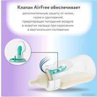 Набор бутылочек для кормления Philips Anti-Colic AirFree SCS100/01 2 шт (125 мл + 260 мл)