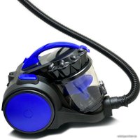 Пылесос Ginzzu VS435 (черный/синий)