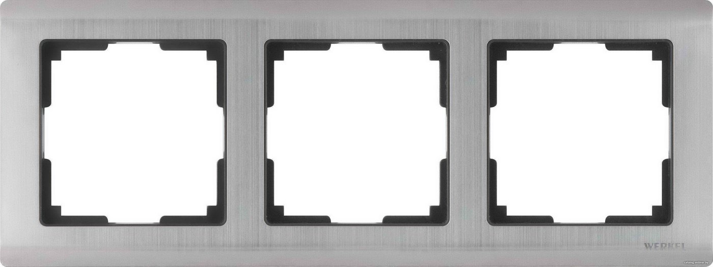 Рамка Werkel Metallic WL02-Frame-03 (глянцевый никель)