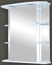 МАГНОЛИЯ - 55 зеркало-шкаф прав. (свет) - Э-Маг04055-01СвП