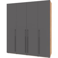 Шкаф распашной Modern Стоун С41 (золотой дуб/графит)