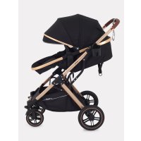 Универсальная коляска Rant Basic Pulsar Gold RA160 (2 в 1, black)