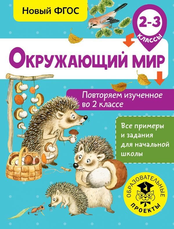 

Учебное пособие издательства АСТ. Окружающий мир. Повторяем изученное во 2 классе. 2-3 класс