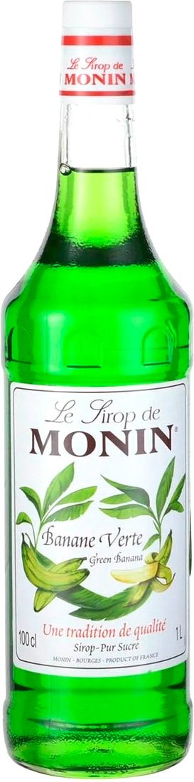 

Сироп Monin Зеленый Банан 1л