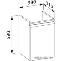  Laufen Тумба под умывальник Pro A [4830120954631]