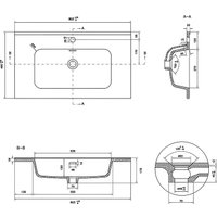 Умывальник Lauter Alton 82 (керамический)