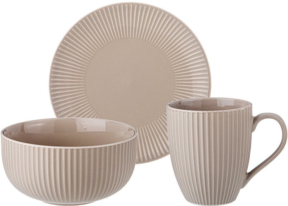 

Столовый сервиз Lefard Trendy 756-440 (3пр, белый)