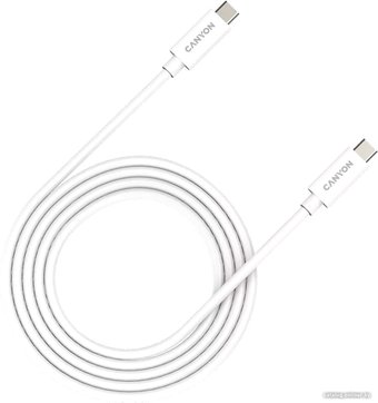 Кабель Canyon UC-42 CNS-USBC42W USB Type-C - USB Type-C (2 м, белый)